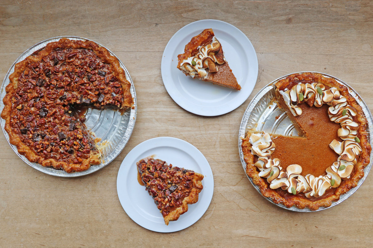 Chocolate Bourbon Pecan Pie