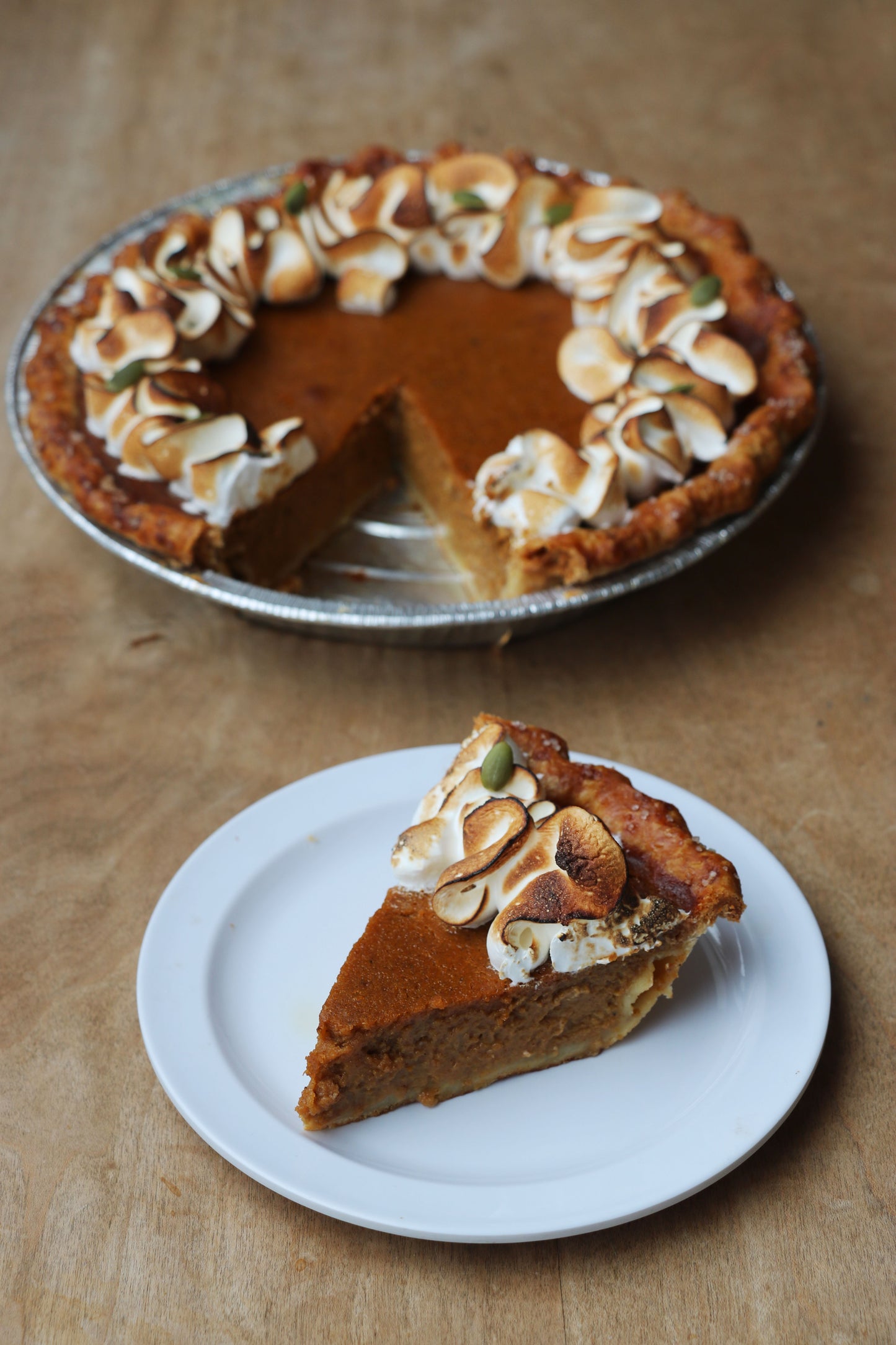 Brown Butter Pumpkin Pie