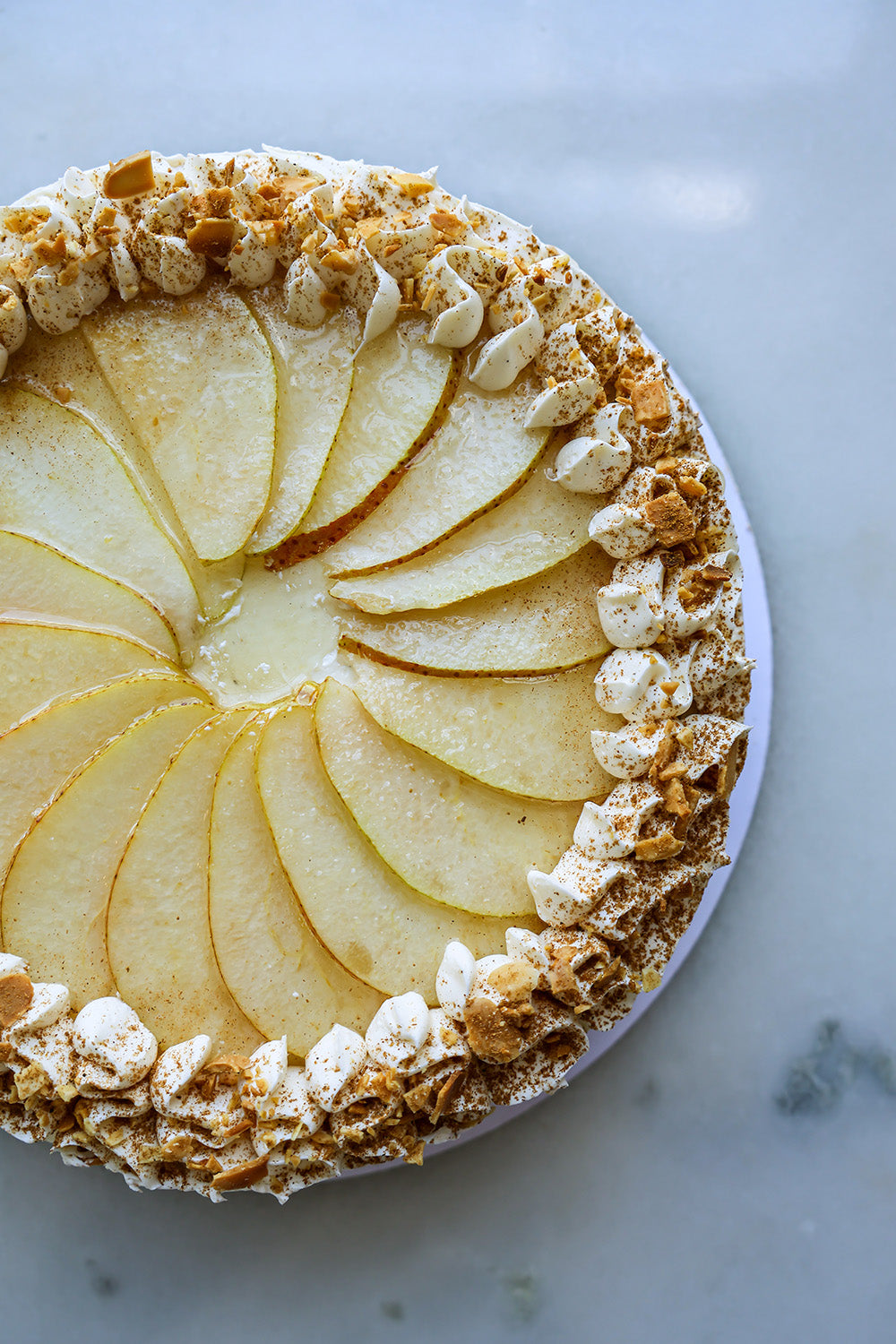 Pear Almond Speculaas // September Cake Special