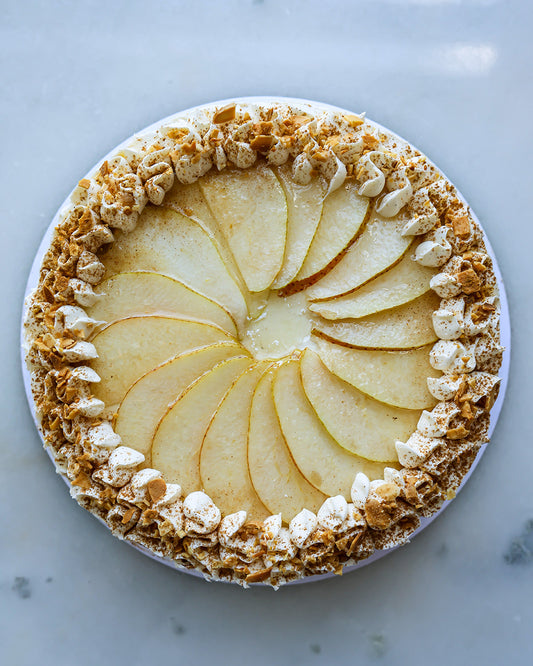 Pear Almond Speculoos // September Cake Special