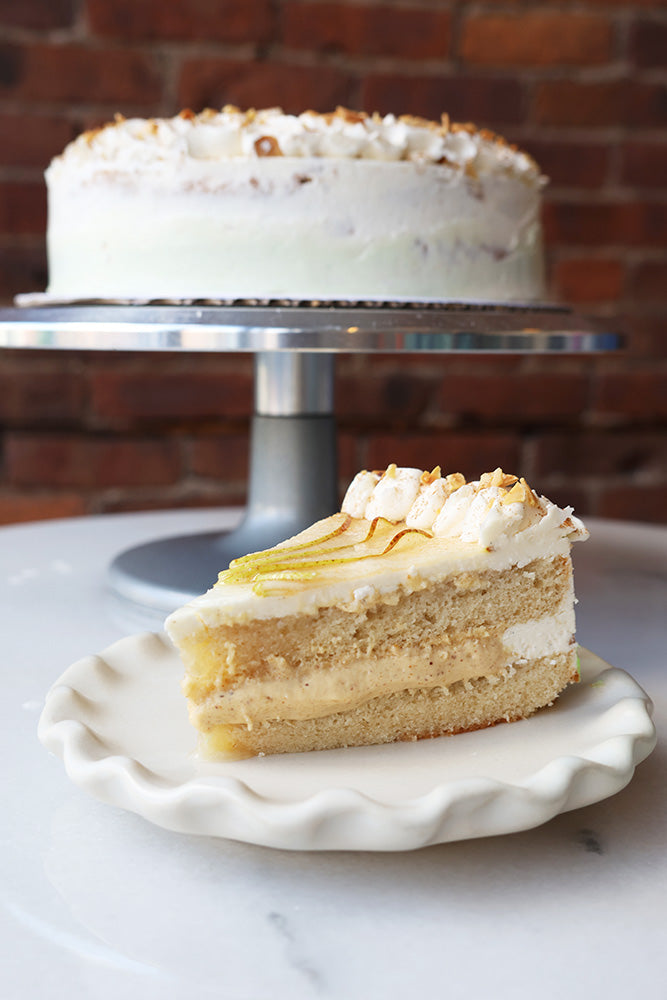 Pear Almond Speculaas // September Cake Special