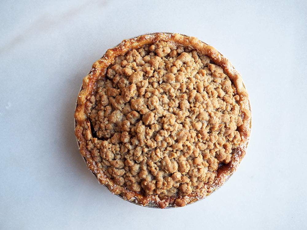 New York Apple Crumb Pie