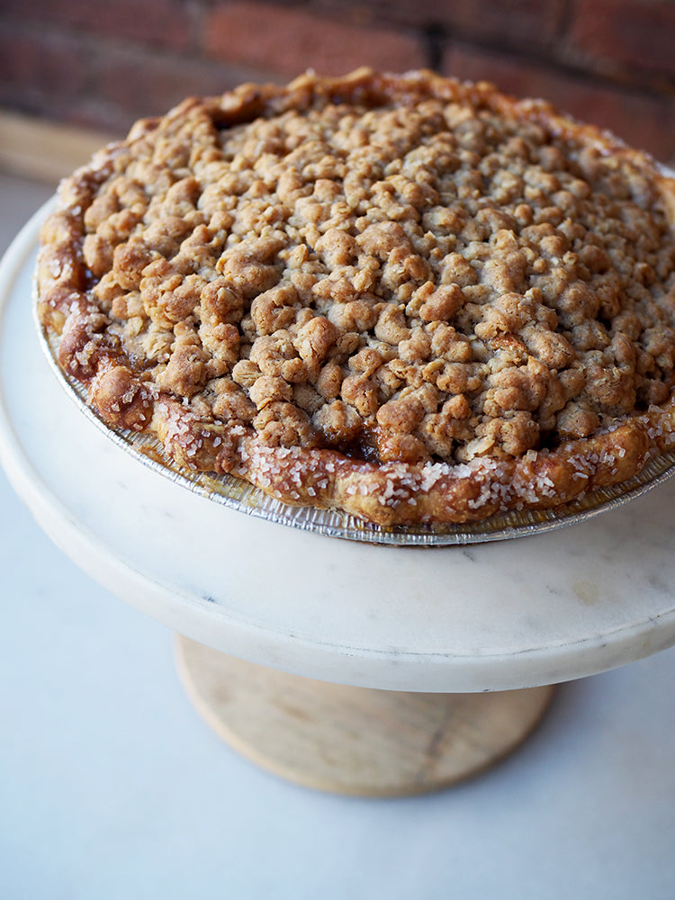 New York Apple Crumb Pie